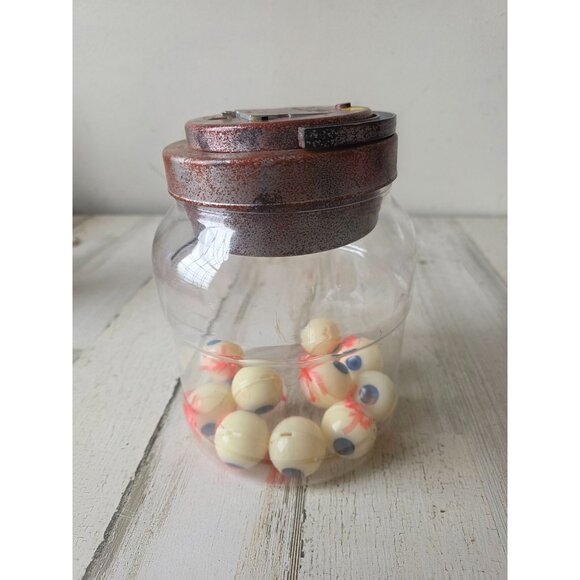 Gemmy eyeball jar container eyes Halloween prop decor light up - Picture 3 of 7